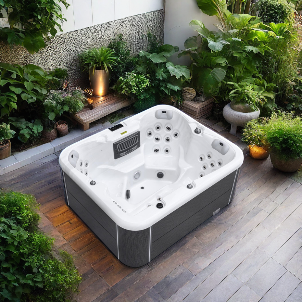 Гидромассажный спа бассейн NordicSpa Loki (Локи) (рис.2)